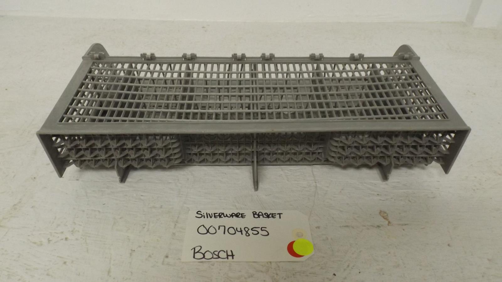 BOSCH DISHWASHER 00704855 SILVERWARE BASKET (USED) BOSCH DISHWASHER 00704855 SILVERWARE BASKET (USED)